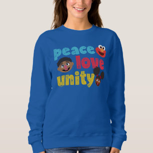 Sweatshirt Paix Amour Unité
