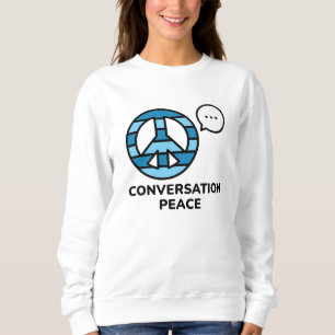 Sweatshirt Paix de la conversation