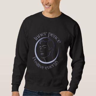 Sweatshirt Paix intérieure Énergie positive – Ligne néon mini
