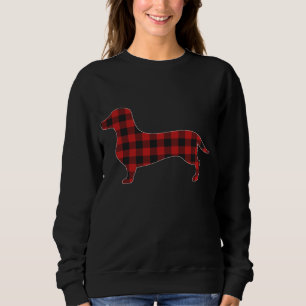 Sweatshirt Pajama de Noël Dachshund Chien Chiens Tee Chiens P