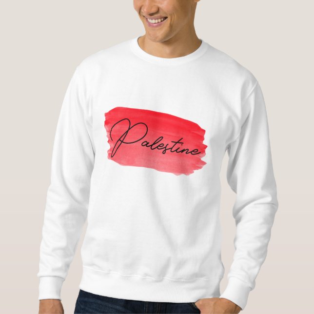 Sweatshirt Palestine Gaza Libre (Devant)