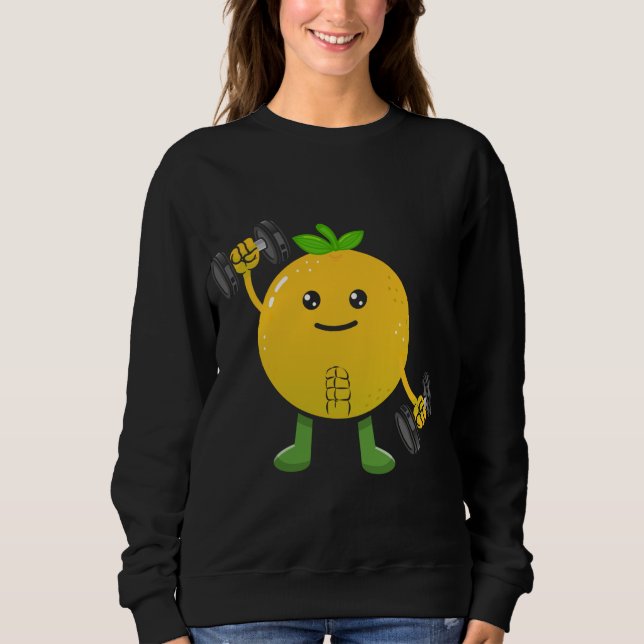 Sweatshirt Pamplemousse, Fruit Costume d'entraînement Bodybui (Devant)
