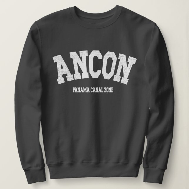 Sweatshirt Panama Canal Zone : Ancon (Design devant)