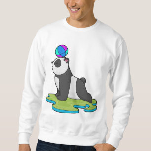 Sweatshirt Panda at yoga