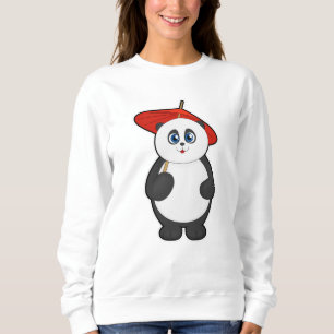 Sweatshirt Panda avec parapluie
