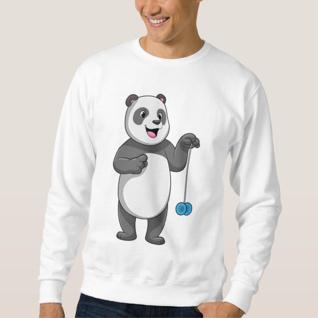 Sweatshirt Panda avec Yo-yo (Devant)