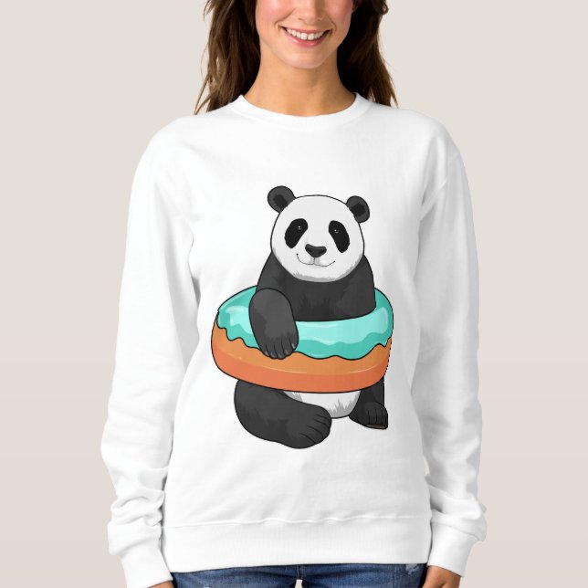 Sweatshirt Panda with Donut (Devant)
