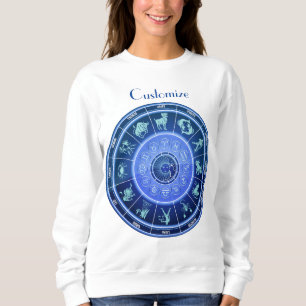 Sweatshirt Panneau solaire Zodiac Calendrier Astrologie Thund