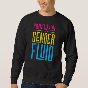 Sweatshirt Pansexuel Et Genderfluide Cute Lgbtq Pride Aesthet