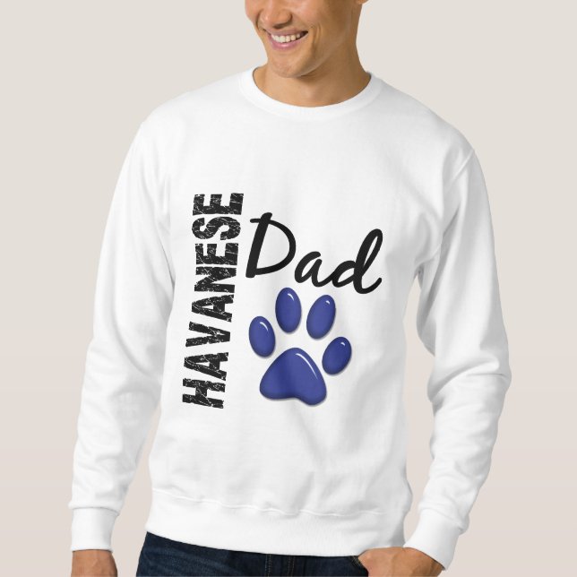 Sweatshirt Papa 2 de Havanese (Devant)