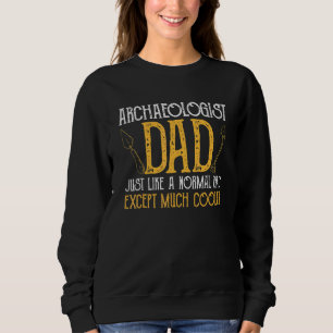 Sweatshirt Papa archéologue homme archéologie