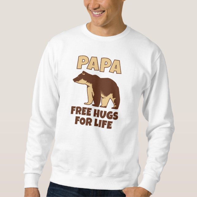 Sweatshirt Papa Bear (Devant)