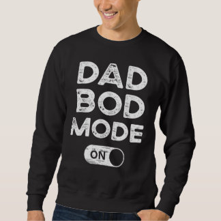 Sweatshirt Papa Bod Mode Sur Papa Bod Gym Entraînement Jour d