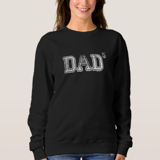 Sweatshirt Papa Cadeaux pour papa Papa de 5 Fête des pères ca