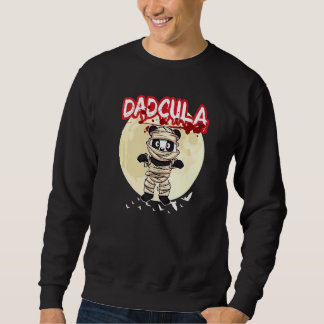 Sweatshirt Papa Dacula Dracula Vampire Papa Fête Halloween Ho