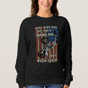 Sweatshirt Papa moto cross Freestyle Motocross Fmx Amérique H