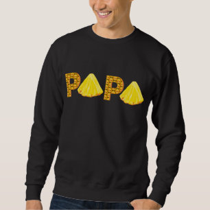 Sweatshirt Papa Pineapple Aloha Plages Hawaii Faune hawaiienn