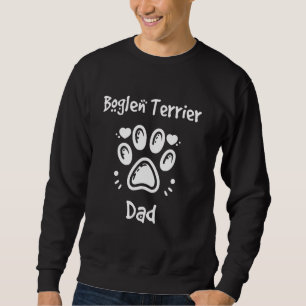 Sweatshirt Papa Terrier Boglen Beagle Mélange de Terrier de B
