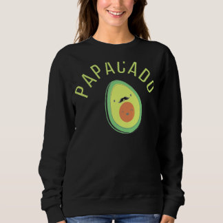 Sweatshirt Papacado Un Père Avocado Avec Enfant