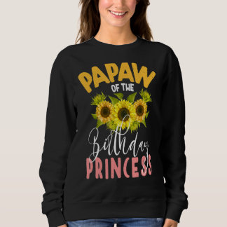 Sweatshirt Papaw De L'Anniversaire Princesse Tournesol Corres