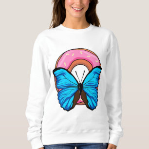 Sweatshirt Papillon avec Donut