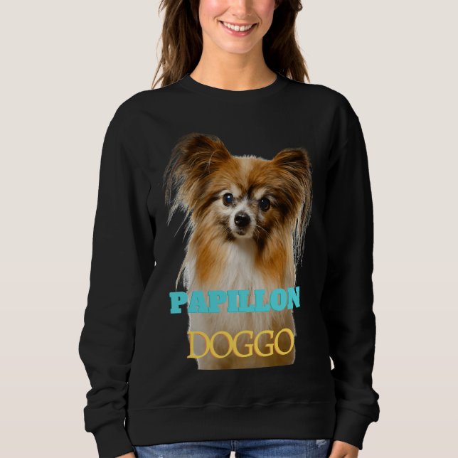 Sweatshirt Papillon Doggo (Devant)