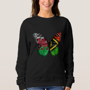 Sweatshirt Papillon du pavillon de Vanuatu