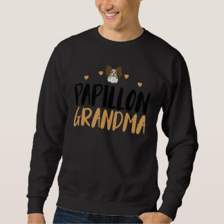 Sweatshirt Papillon Grandma Funny Papillon Propriétaire Amour