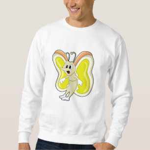 Sweatshirt Papillon jaune