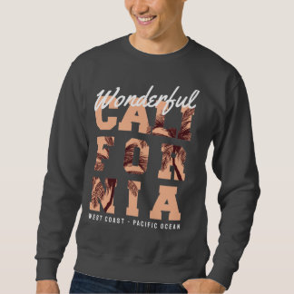 Sweatshirt Paradis du surf merveilleuse côte ouest de Califor