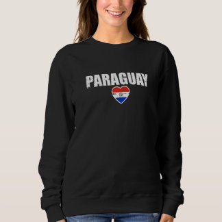 Sweatshirt Paraguay Proud Paraguayan Flag  1