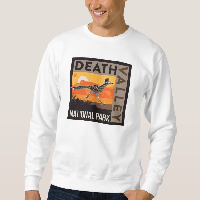 Sweatshirt Parc national de Death Valley | Roadrunner (Devant)