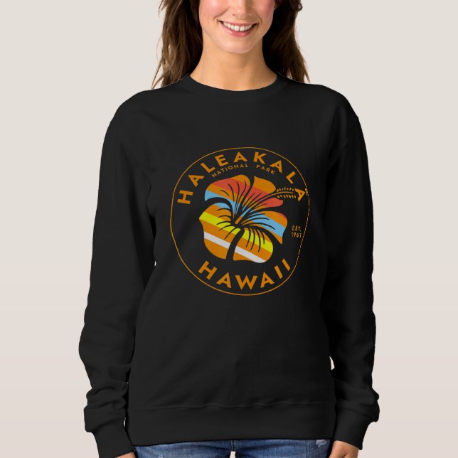 Sweatshirt Parc national de Haleakala Hawaii Usa Vacances Sou (Devant)