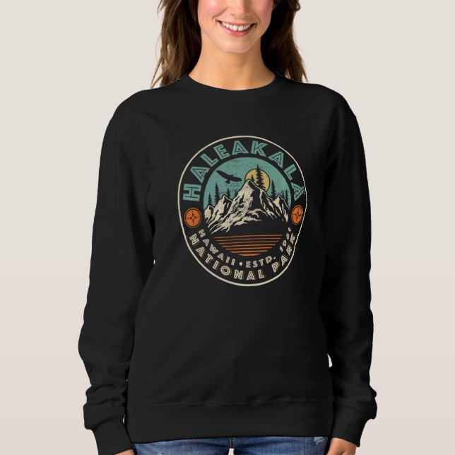 Sweatshirt Parc national de Haleakala Maui Island Hawaii 3 (Devant)
