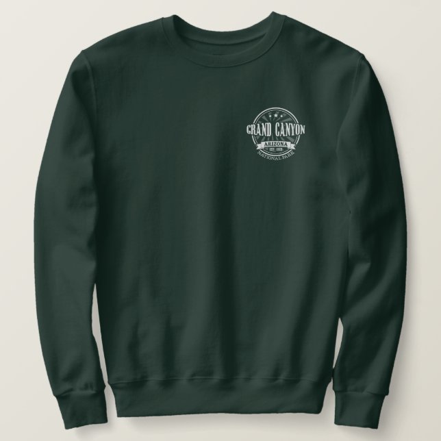 Sweatshirt Parc national de l'Arizona de canyon grand (Design devant)
