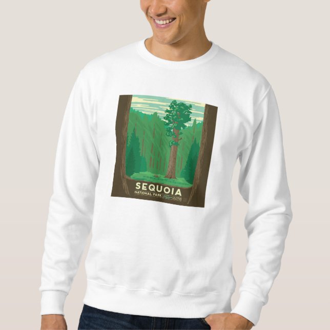 Sweatshirt Parc national de Sequoia (Devant)