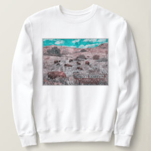 SWEATSHIRT PARC NATIONAL DE THEODORE ROOSEVELT - DAKOTA NORD
