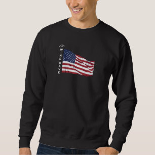 Sweatshirt Parc national de Wind Cave Dakota du Sud Buffalo B