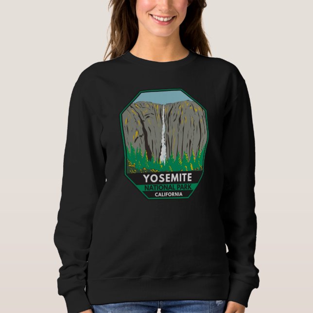 Sweatshirt Parc national de Yosemite Ribbon Falls Californie (Devant)