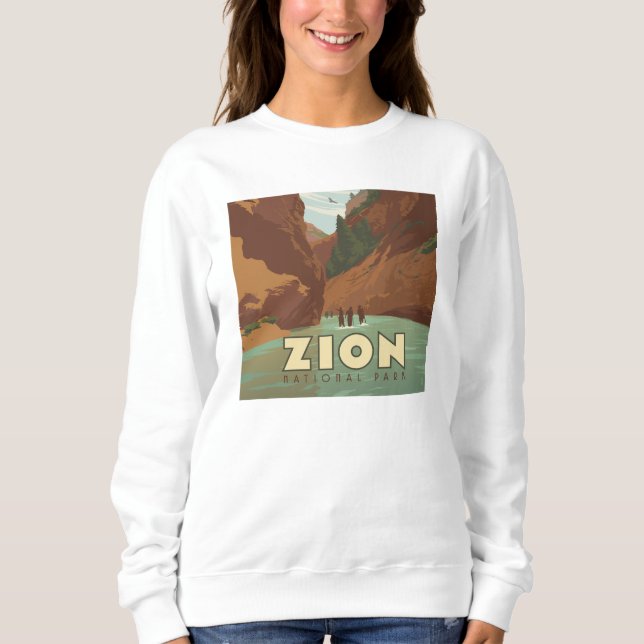 Sweatshirt Parc national de Zion | Les Étroits (Devant)