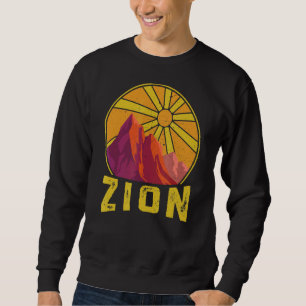 Sweatshirt Parc national de Zion Randonnée