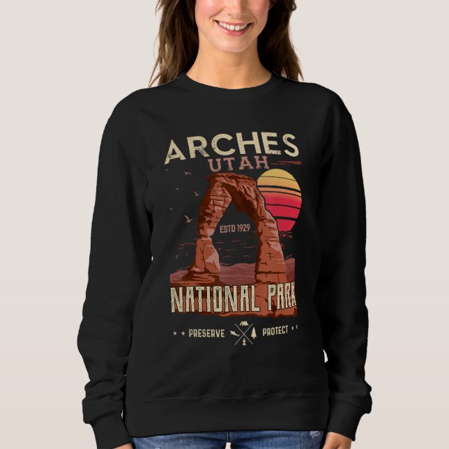 Sweatshirt Parc national des Arches Parc national Utah (Devant)