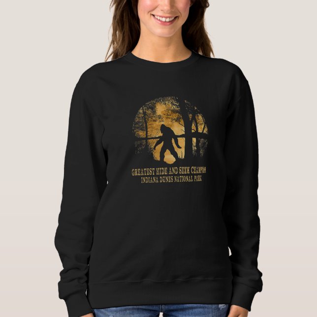 Sweatshirt Parc National Des Dunes D'Indiana Plus Grande Cach (Devant)