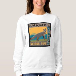 Sweatshirt Parc national des îles Channel   Fox