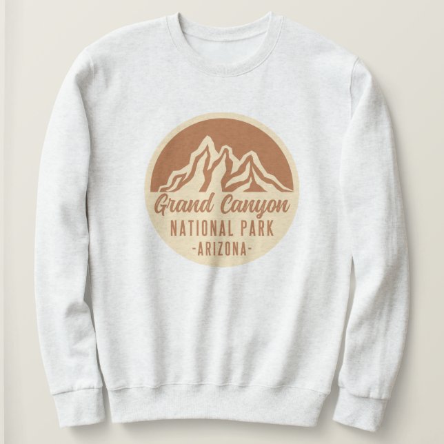 Sweatshirt Parc national du Grand Canyon Arizona (Design devant)