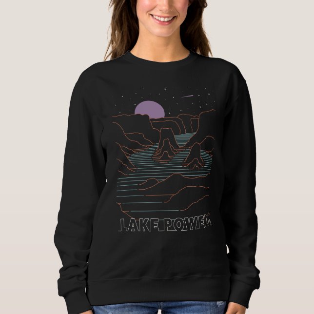 Sweatshirt Parc national du lac Powell Utah Arizona Souvenir  (Devant)