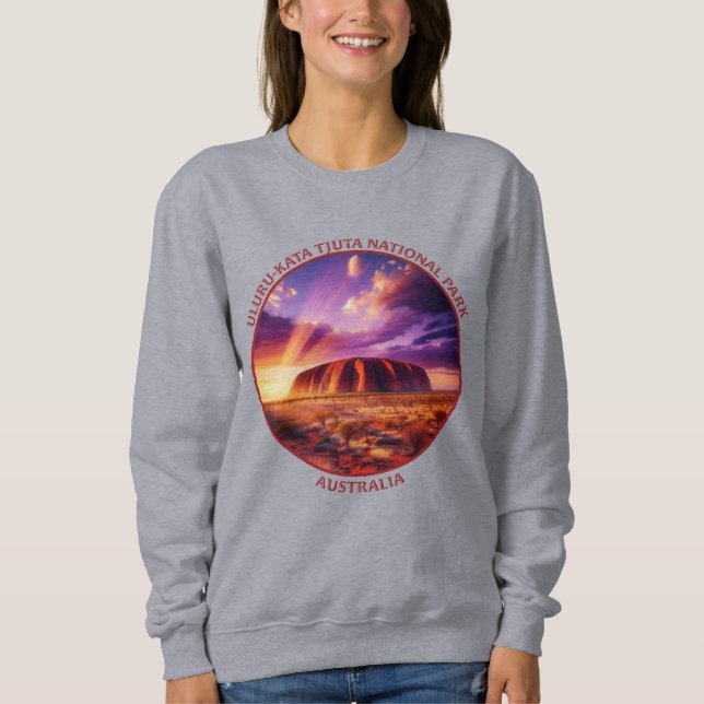 Sweatshirt Parc national Uluru-Kata Tjuta, Australie (Devant)