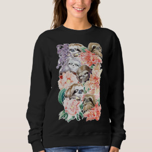 Sweatshirt Parce que les fentes couleur d'eau