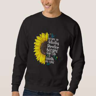 Sweatshirt Parce Que Ta Vie Vaut La Peine, Je Suis Devenue Un