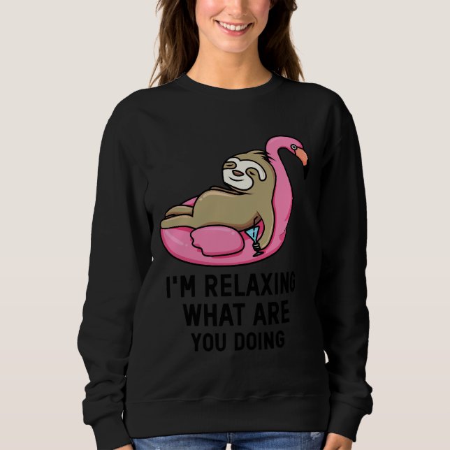 Sweatshirt Parcours Relaxé Funny (Devant)